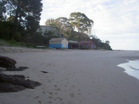 Pambula boat sheds
