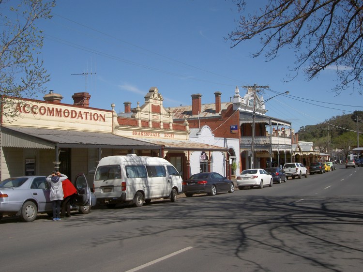 Streetscape in Maldon
