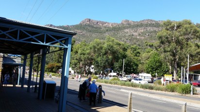 View of Mountains from Halls Gap