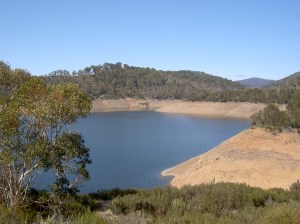 One of the many Snowy Project Dams