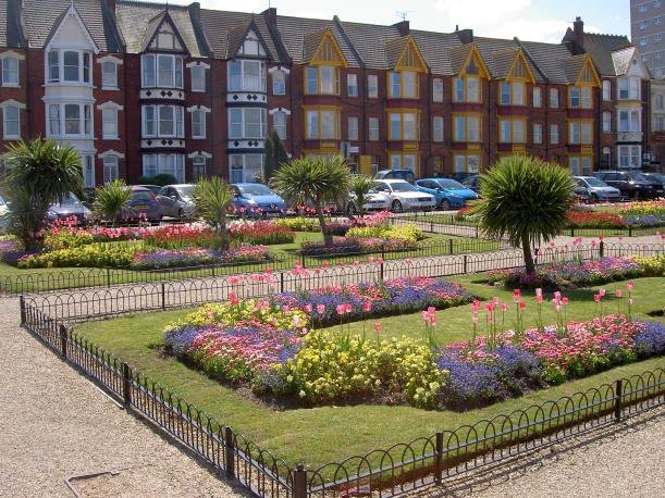 Gardens along Herne Bay seafront