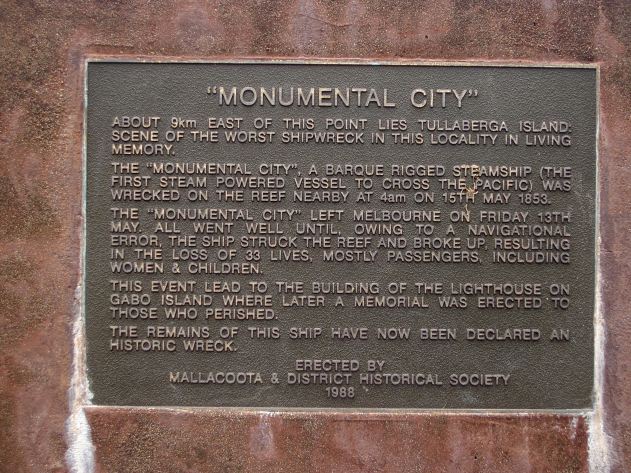 Monument to SS Monumental City